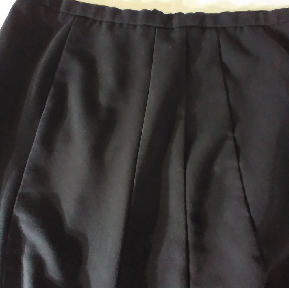 Cato Elegant Black Women's Maxi Skirt Flared Size 10 Goth Witchy Flowy - Picture 4 of 8
